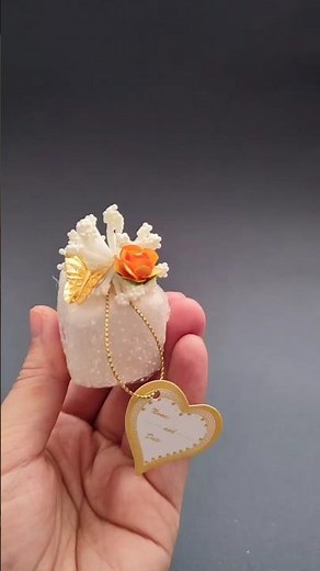 DIY Romantic Sugar Cube Gift💍 | Easy Wedding & Engagement Favor Idea #shorts