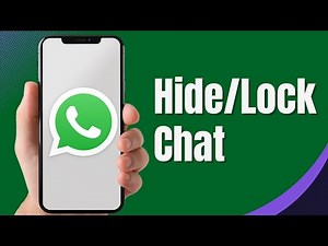 How to Hide/Lock WhatsApp Chat | Secure Your Conversations (EASY)