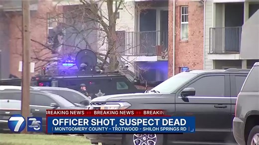 A task force officer was shot while serving a warrant at an apartment complex. Only our cameras were there when half a dozen officers raced them into Miami Valley Hospital: bit.ly/4fsIVZk | WHIO
