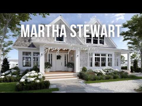 Spring in the Hamptons Inspired by Martha Stewart Timeless Coastal Grace
