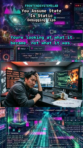 You Assume State Is Static #coding #programming #webdevelopment #ai