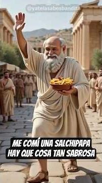 Y si vendieras Salchipapas en la antigua Grecia?