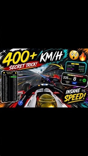 How To Reach 400 KM/H in Monoposto? 🏎️🔥 #f1 #formula1 #gaming #motorsport #f1shorts #tranding