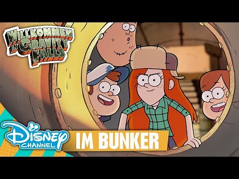 WILLKOMMEN IN GRAVITY FALLS - Clip: Im Bunker | Disney Channel