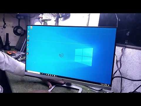 How to repair HP 24ES 24" Borderless IPS Monitor By Emam Hossain Raju | One Stop Solution