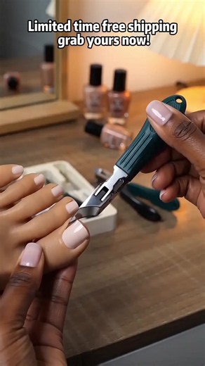 Revolutionary Angled Nail Clipper for Ingrown Toenails