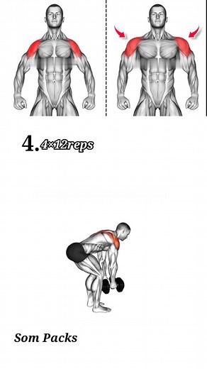 61K views · 768 reactions | Easy shoulder day exercises ✅ #shoulderworkout #workout | Som Packs | Facebook