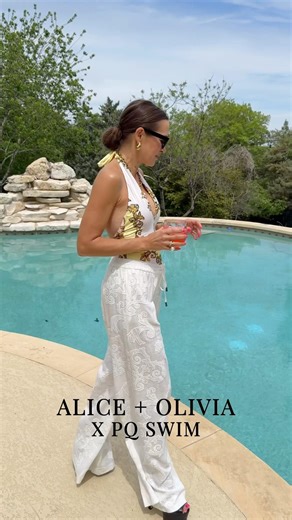 Alice + Olivia X PQ Swim Collab - Limited Edition Swim and Resort Wear Collection