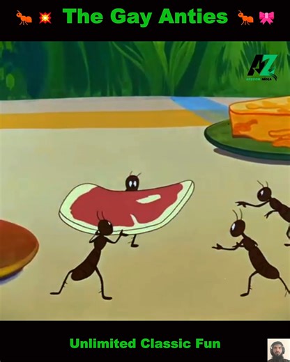 Classic Fun 🐜🌈 The Gay Anties 🐜🌈 01 #TheGayAnties #ClassicCartoon #RetroToons #GoldenAgeAnimation #VintageVibes #CartoonComedy #AnimatedFun #LooneyTunes #NostalgicLaughs #ToonTime | Classic Cartoon