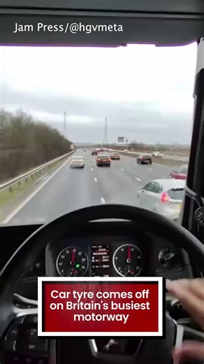 Social media users praised the HGV driver for preventing a serious collision 👏 #NewsForYou | Mirror Weird News