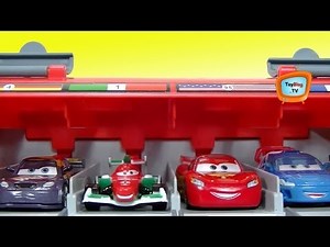 Cars 2 Race Launcher Toys World Grand Prix Race Launcher Races 10 Disney Cars Playset