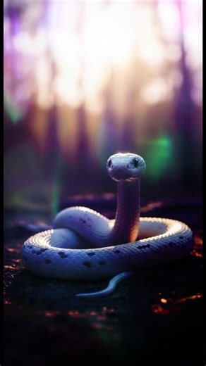 A white serpent appears to show you