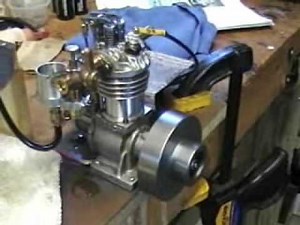 Homemade Diy Model 4 stroke Engine 1st run Elmer Wall Water Witch test running