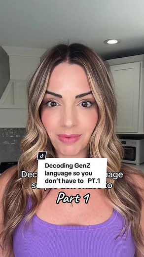 DECODING GENZ LANGUAGE SO YOU DON’T HAVE TO PT.1! Millennials - take notes 📝 #momlife #parenting #genz #slang #momcontent #momsoftiktok