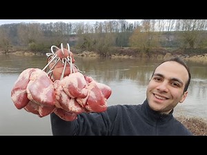 Roasted lamb heart /lamb Heart on fire /The Best WILDERNESS GRILLING Dishes Recipes