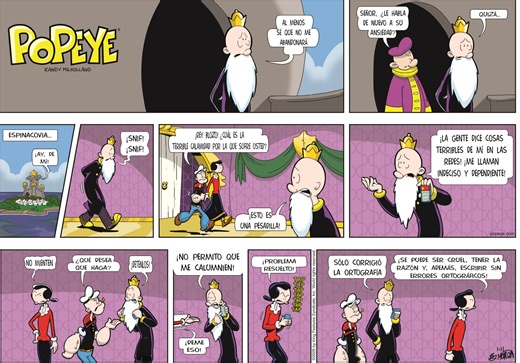 Popeye Comic Strip 2026-01-11 | Comics Kingdom