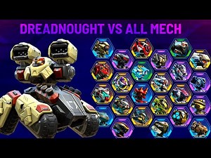 Dreadnought Ability Vs All Mechs - Mech Arena