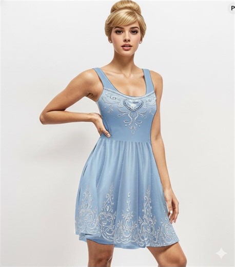 Cinderella Costume , Princess Party Dress up , Disney Princess Cosplay - Etsy