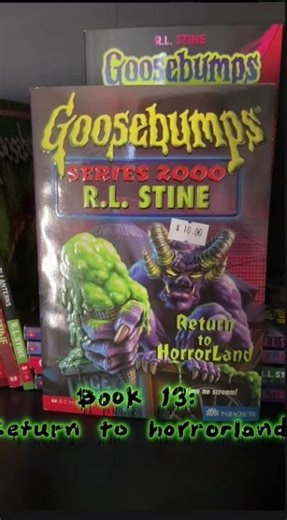 My goosebumps 2000#books #goosebumps #horror #2000s #reading