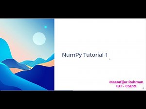 Create Arrays in NumPy Like a Pro | NumPy Tutorial-1 #bangla