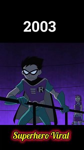 Evolution of robin, raven, beast Boy #DC #raven Big sale on...