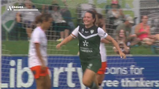 3.7K views · 69 reactions | Mary scoring her FIRST A-Leagues goal 15 seconds in to the second half! Absolute scenes. #UniteWithUs #CUInGreen | Canberra United Football Club | Facebook
