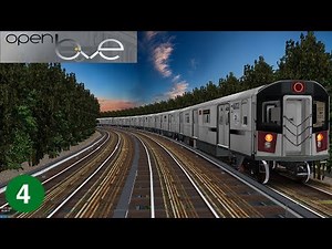 OpenBVE: R142A 4 via 2 to Flatbush Avenue
