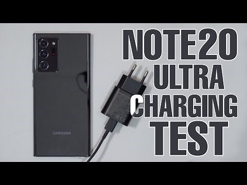 Samsung Galaxy Note 20 Ultra Charging Test 0 to 100% with 25W Charger | Tech4Test