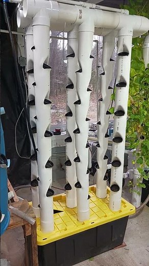 66 3-Inch Pot Aeroponic Tower Garden Learn how to Build