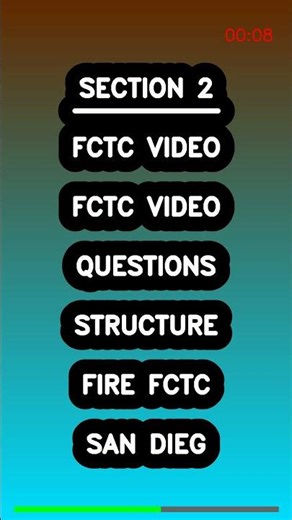 Fctc Video Fctc Video Questions Structure Fire Fctc San Dieg Latest
