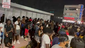 22K views · 195 reactions | Local 10 News' Terrell Forney on the scene at South Beach moments ago. "The good news is that Ocean Drive has been effectively cleared quickly. The bad news, the crowd has been pushed over to 8th and Washington." | WPLG Local 10 | Facebook