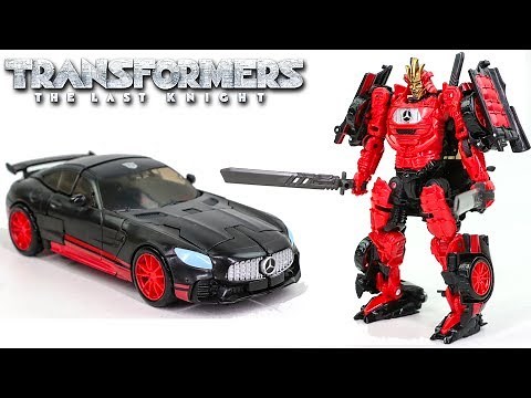 Transformers 5 The Last Knight Premier Edition Deluxe Autobot Drift Benz AMG GT R Car Robot Toys