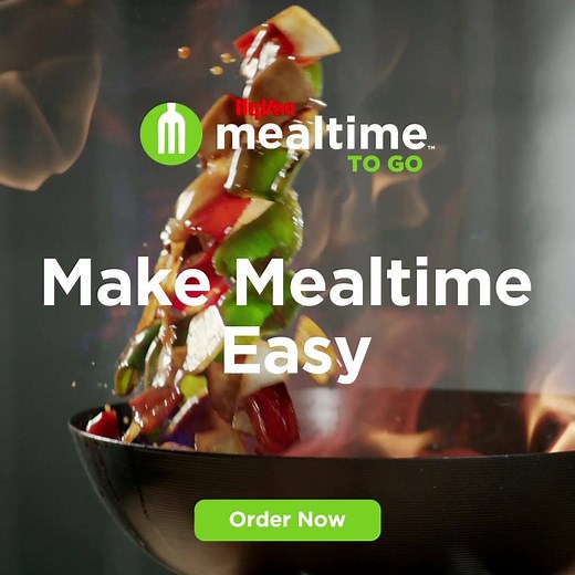 Order through Hy-Vee Mealtime To Go and have your favorite Hy-Vee meals delivered or ready for curbside pick-up! | Hy-Vee