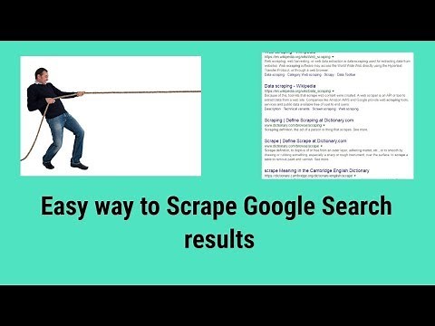 How to scrape google search results with apps script