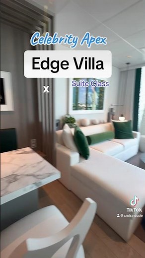 Room Tour of an Edge Villa Suite on the Celebrity Apex. #cruise #cruiseship #suite #luxury #travel