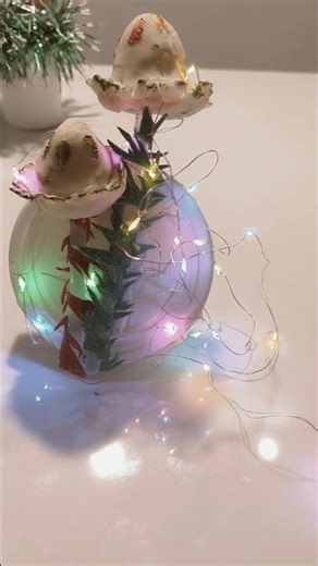 Easy Table Decor DIY ✨ | Clay & LED Light Craft | #Shorts