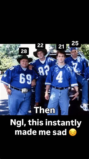 Skippy | Millennial Nostalgia Creator on Instagram: "This hit me harder than I expected. 💔 Looking at this picture and realizing that Tweeter (Scott Caan) is the only one left of the core crew is heartbreaking. We watched them feel invincible on that screen in 1999. Now, just 27 years later, most of the backfield is gone. #VarsityBlues #JamesVanDerBeek #PaulWalker #RonLester #90sMovies"