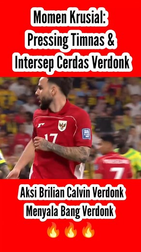1.1M views · 10K reactions | Momen Krusial: Pressing Timnas & Intersep Cerdas Verdonk #timnasday #pssi #timnasindonesia #china #australia #afc | Timnasday | Facebook