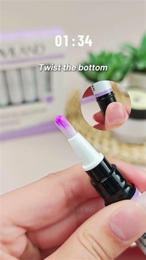 3 Minute One Step Gel Nails ⏱️💅#OneStepGel #QuickNails #EasyNails#Nails