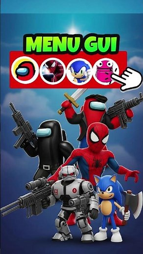 Roblox Studio: Character and Weapon Menu in Roblox