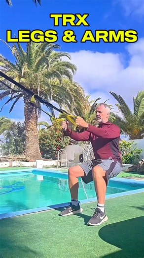 TRX LEGS AND ARMS #strengthtraining #trxworkout #trx #legexercises #biceps #triceps