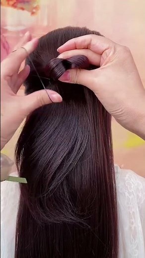Step-by-Step Braided Bun Tutorial 🔥
