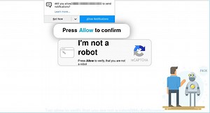 How to remove “Tap allow to verify that you are not a robot” pop-ups