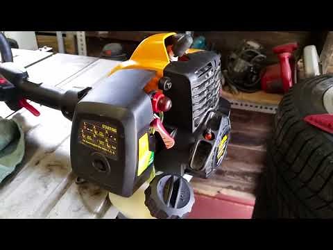 I Put Back Together The Poulan Pro Link PP335 Weed Trimmer