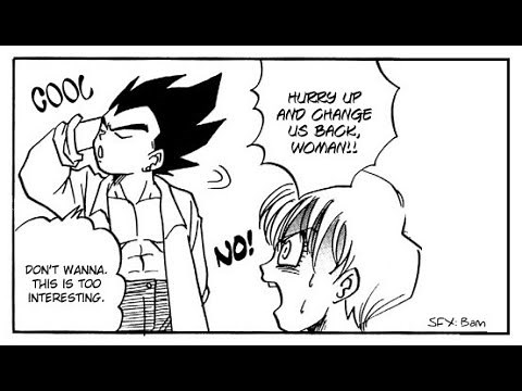 Body Switch || Vegeta x Bulma Mini Doujinshi
