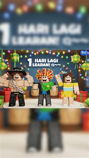 Eid is tomorrow! YAY! 🎉 Roblox #roblox #rviyoutube #rviroblox