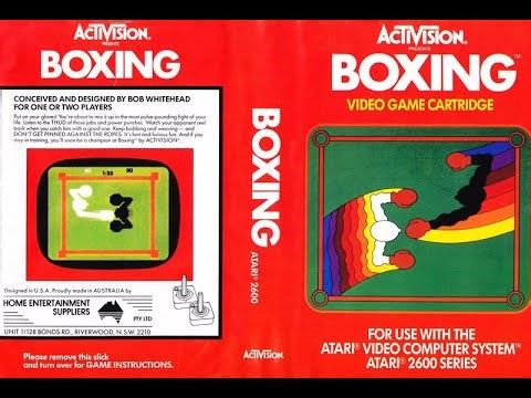 Boxing - Atari 2600 - 1980 - GamePlay !!!