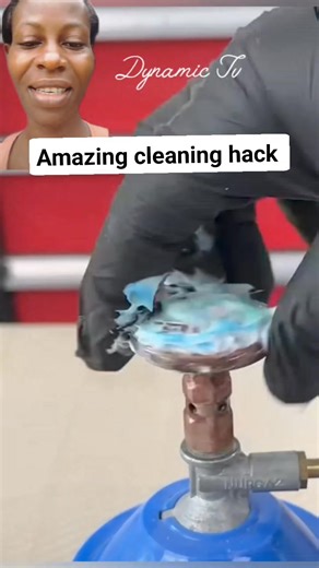 How to clean your gas 😲 #fb #trend #everyone #cleaninghacks | Dynamic TV
