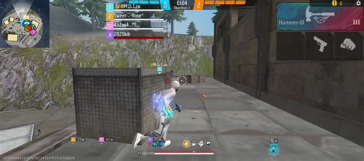 1 vs 3 full red num #freefireofficail #unfreezmyac #newtrand #fyp #creatorsearchinsight