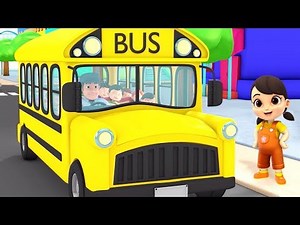Wheels On The Bus | Bus Song | Nursery Rhymes & Baby Songs | Children Rhyme By Boom Buddies